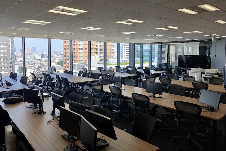 渋谷 GOOYA オフィス｜都心の眺望を背景にした広々としたフロアは、企業紹介やオフィスライフの撮影にも最適