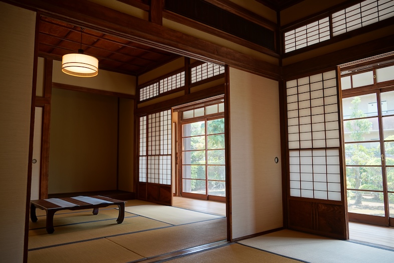 独特の雰囲気を醸し出す日本家屋を余すことなく撮影利用可
