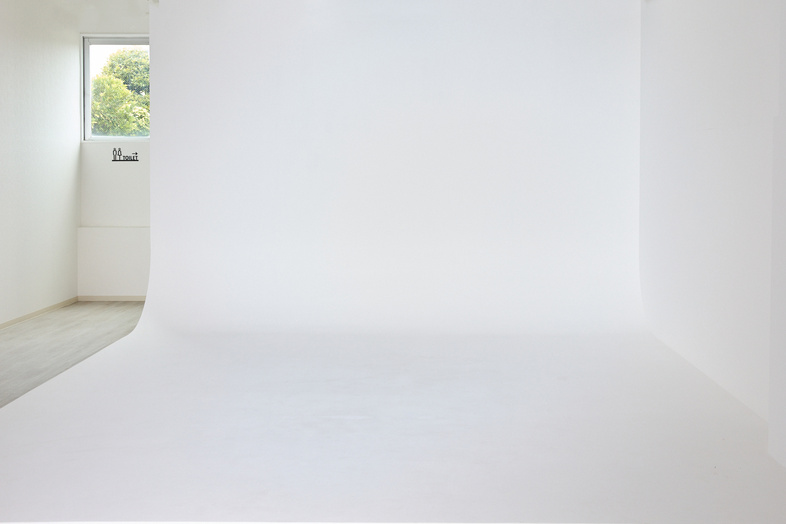 TAO STUDIO toda｜白ホリゾントエリア(横4.86m×奥行5.8m)