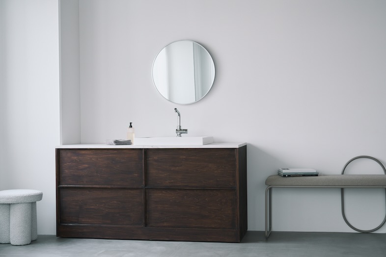 swamp gallery 神楽坂｜余白を活かしたミニマルな洗面シーンが撮れる