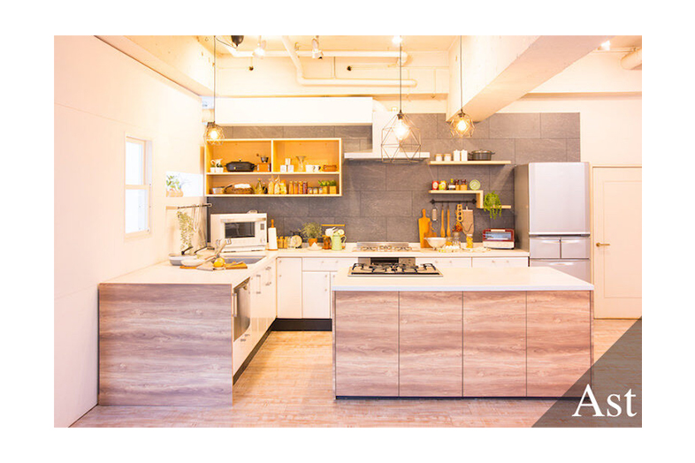 スタジオフィオーレ 初台｜【Ast】本格的なキッチン設備・調理器具を完備