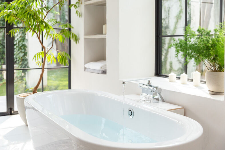 Studio Basil︎｜【Mint】シャワー・バスタブは移動でき、お湯の給水も可能