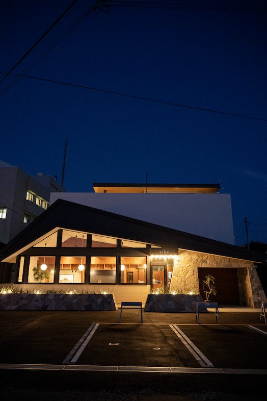 夜の外観撮影イメージ