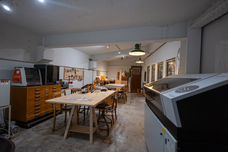 S.H.P. OTOWA FAB STUDIO｜【fabスペース】工具なども揃っているので、飾り込みなしで作業シーンの撮影が可能です