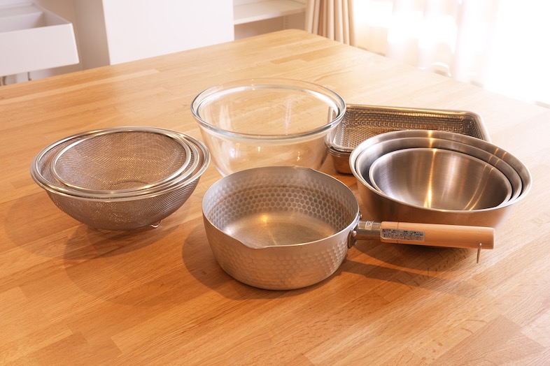 Private Kitchen Palm 藤沢｜ボール・ザル・お鍋等