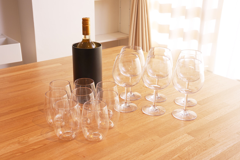 Private Kitchen Palm 藤沢｜ワイングラス