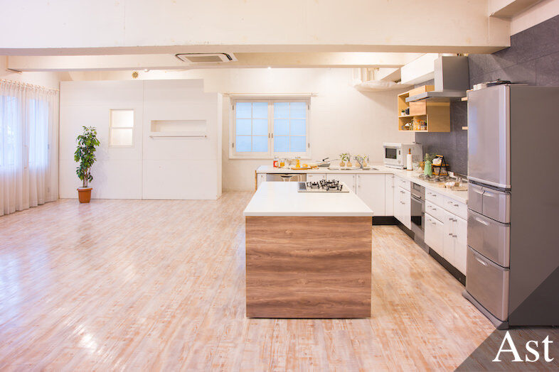 スタジオフィオーレ 初台｜【Ast】白壁を外した状態（通常時）