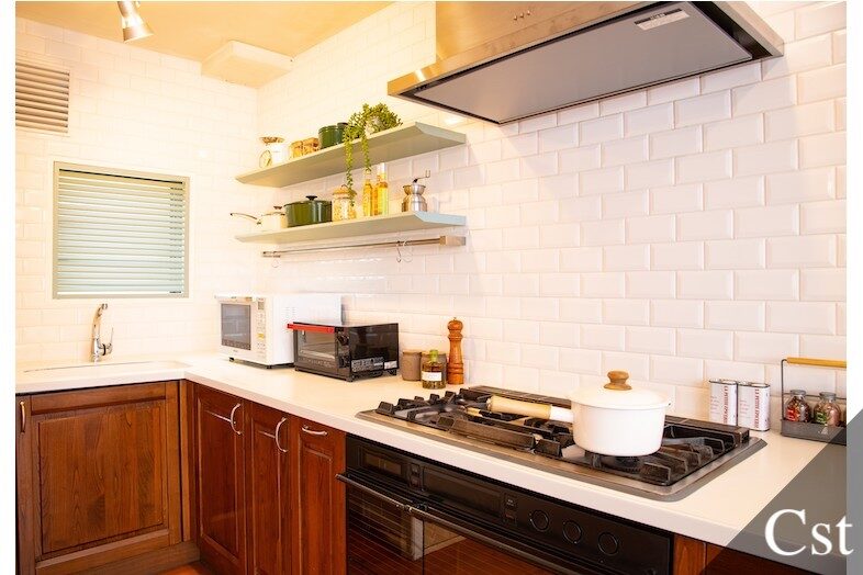 スタジオフィオーレ 初台｜【Cst】強火力コンロと大型ガスオーブン