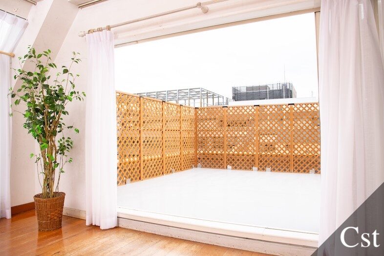 スタジオフィオーレ 初台｜【Cst】屋外での食事シーンも撮影可能