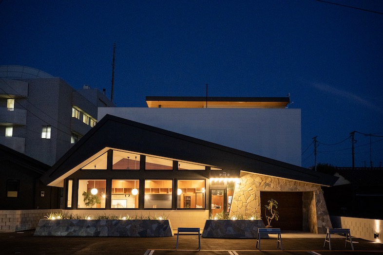 The PIER｜【外観】夜の外観撮影イメージ