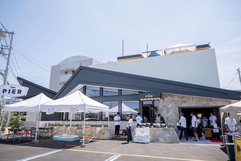 The PIER｜【撮影イメージ】駐車場エリアと合わせての利用が可能