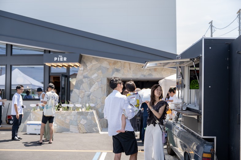 The PIER｜【撮影イメージ】キッチンカーの駐車も可能