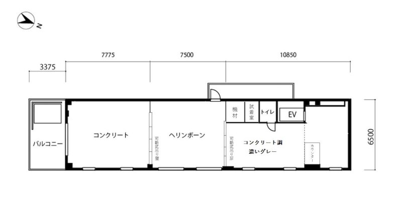 EASE 目黒 -PARIS MANSION 301-｜平面図