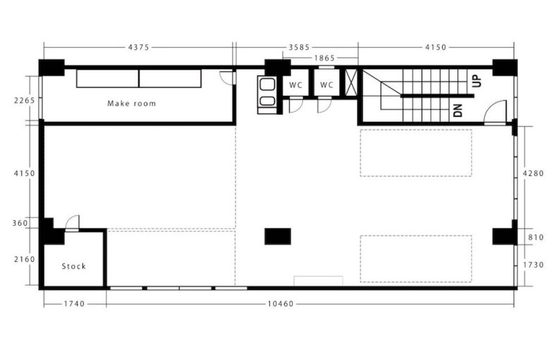 studio Blossom｜平面図