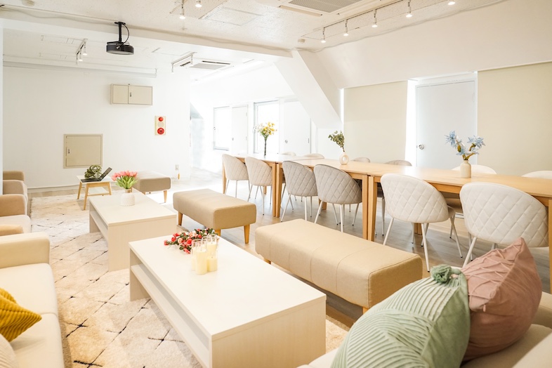 chill inn 新大久保｜ナチュラルな光が撮影に最適な空間を作ります