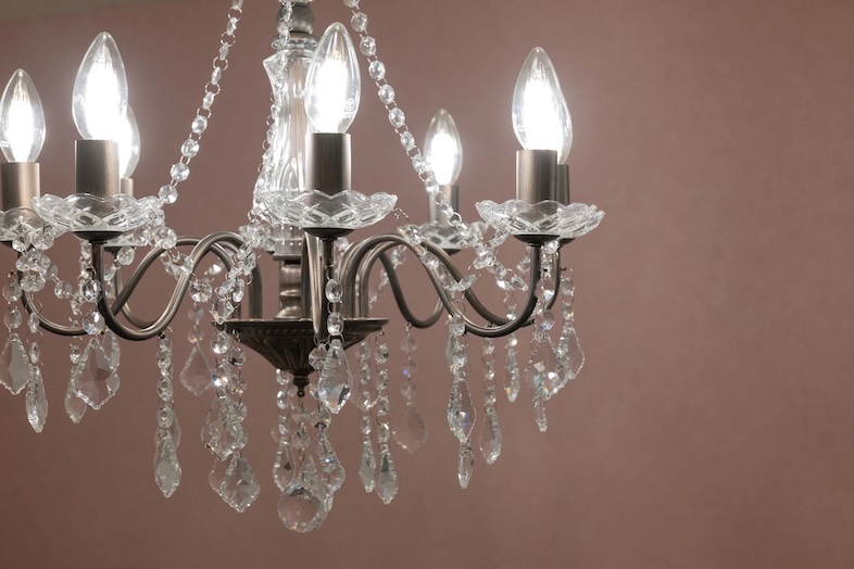 ティアリナ フォトスタジオ 北千住｜煌めくシャンデリア