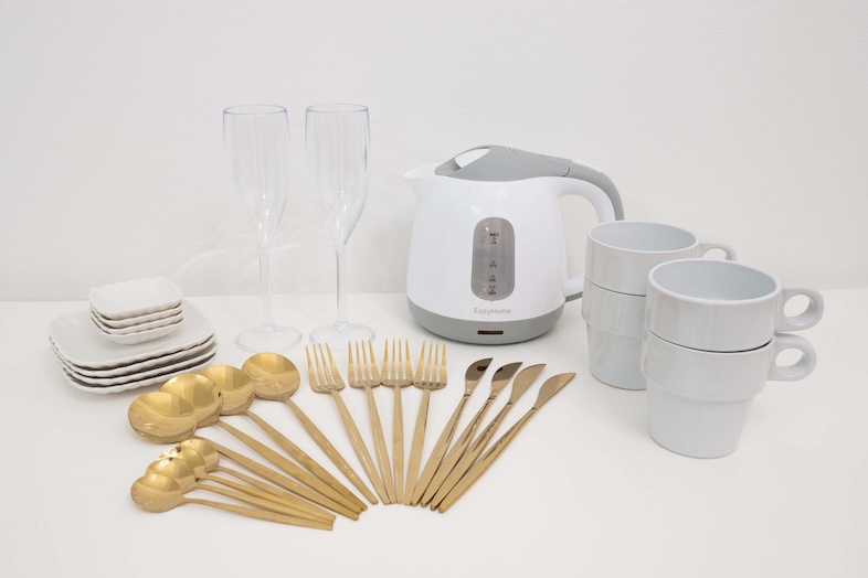 ティアリナ フォトスタジオ 北千住｜カトラリー＆ティーセット