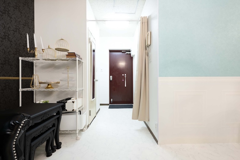 ティアリナ フォトスタジオ 北千住｜入口・玄関からの導線スムーズ