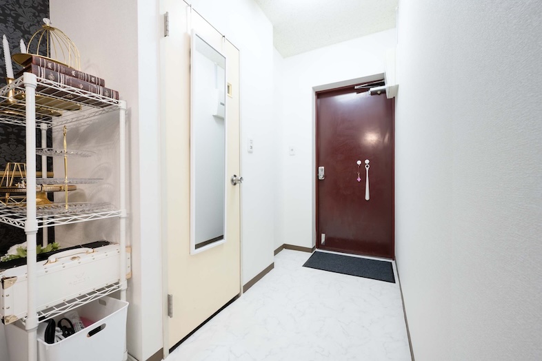 ティアリナ フォトスタジオ 北千住｜スタジオ入口・玄関ドア