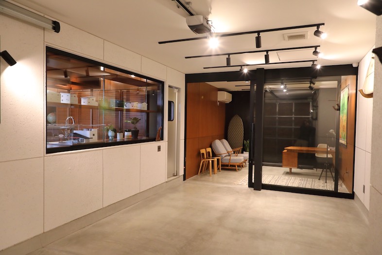 The PIER｜【1F ガレージ】オフィスやハウスなど見せ方が豊富なガレージエリア