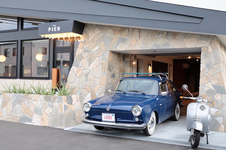 The PIER｜【外観】ガレージで駐車シーンの撮影が可能