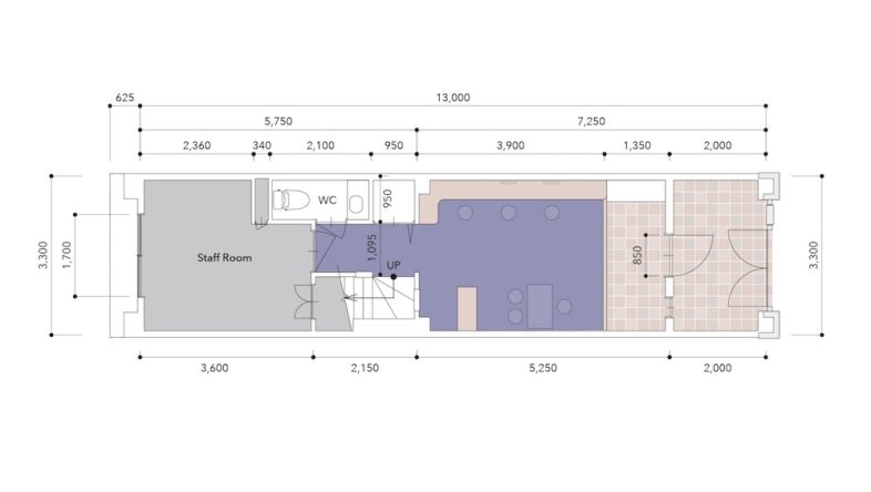 Studio Mekuru｜【1F】フロアマップ