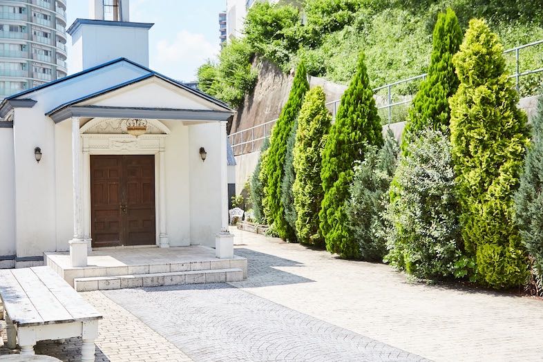 EASE 目黒 -OLD AVENUE-｜奥には控室として使用もできるチャベルあり