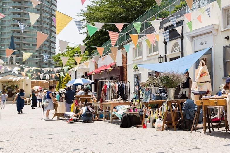 EASE 目黒 -OLD AVENUE-｜マーケットでの使用イメージ