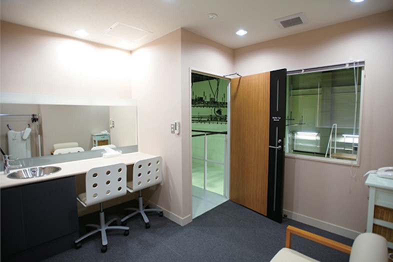 PIX神戸スタジオ｜【studio01】スタジオ内2階の多目的メイクルーム