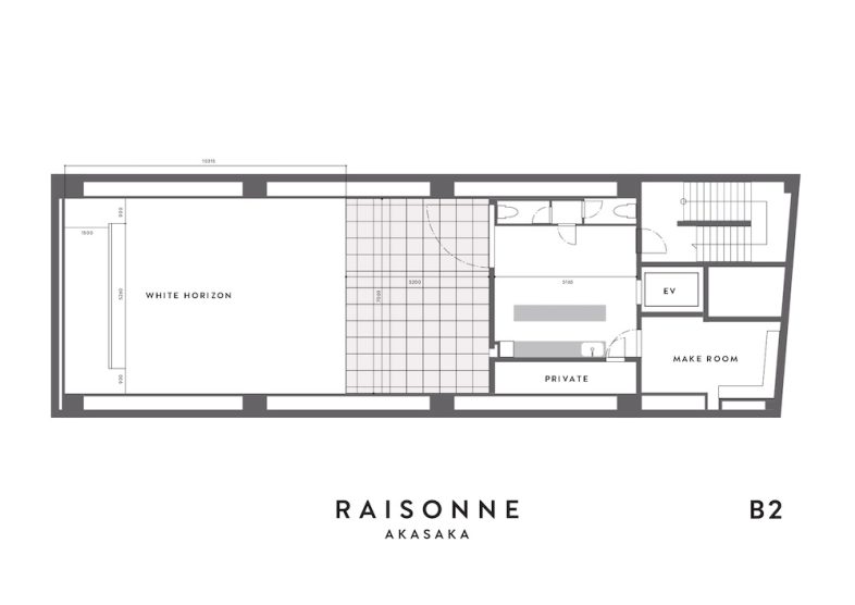 RAISONNE AKASAKA｜【図面】B2F