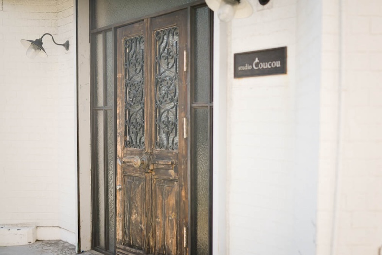 スタジオクークー︎｜スタジオ入口