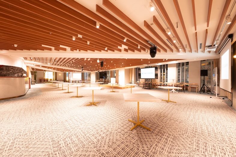 GOBLIN.新宿LOUNGE店｜広々とした空間なので、ブランドイベントや展示を組み込んでも余白をもたせたレイアウトが可能