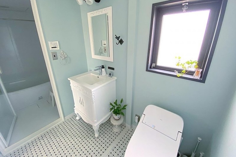 亀戸902マンションスタジオ｜猫足洗面台・洗面台・バスルーム