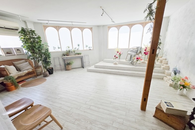 スタジオクークー︎｜【3F】奥行きがあるので引きじりも十分に確保可能