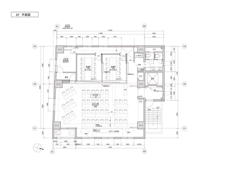 INBOUND LEAGUE｜【2F】平面図