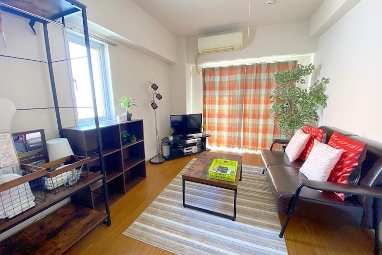 亀戸901マンションスタジオ｜カーテンを閉めても明るい室内