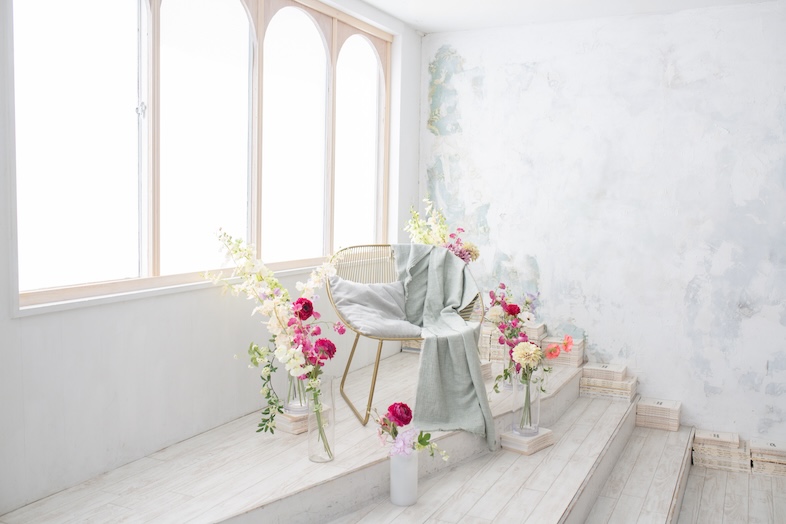 スタジオクークー︎｜【3F】ステップがあるので、撮影に奥行きを持たせることが可能