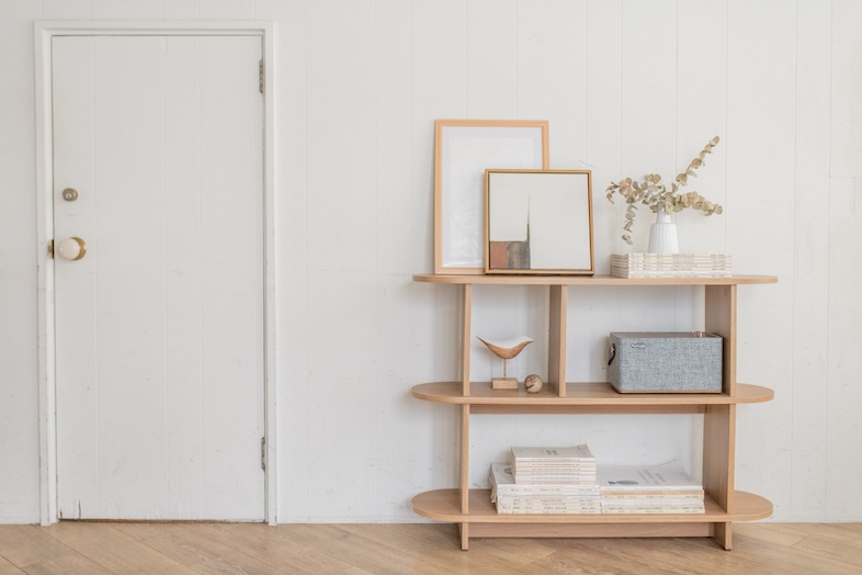 スタジオクークー︎｜【1F】背景になる棚・ラック