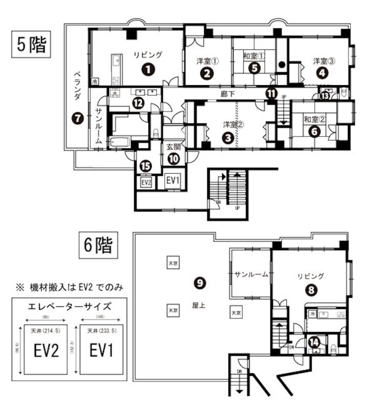 つつじヶ丘マンションスタジオ / 高商スタジオ｜平面図