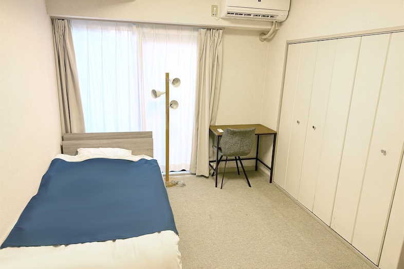 上野毛マンション / 高商スタジオ｜【001号室】一人部屋にフォーカスした空間