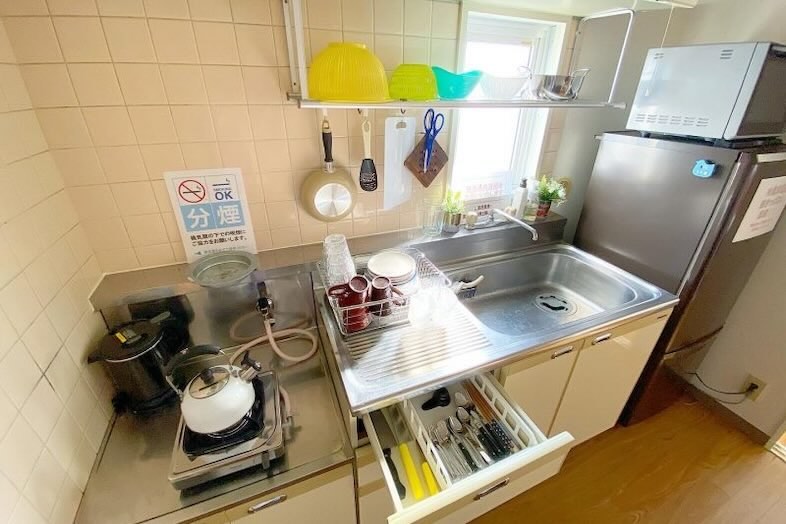 亀戸901マンションスタジオ｜リアルな生活感を演出できるキッチン