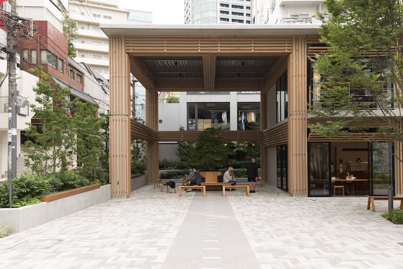 GOBLIN.渋谷PARK店｜イベント受付やケータリングステーションにも活用できる屋根付きスペース