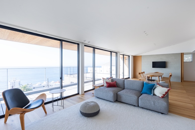 KURUWA OCEAN VIEW｜海や富士山が画角に入る空間は、モデル撮影やムービーとも相性バッチリ