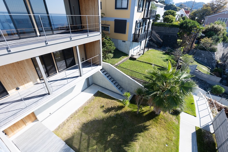 KURUWA OCEAN VIEW｜俯瞰で見る建物のロケーション