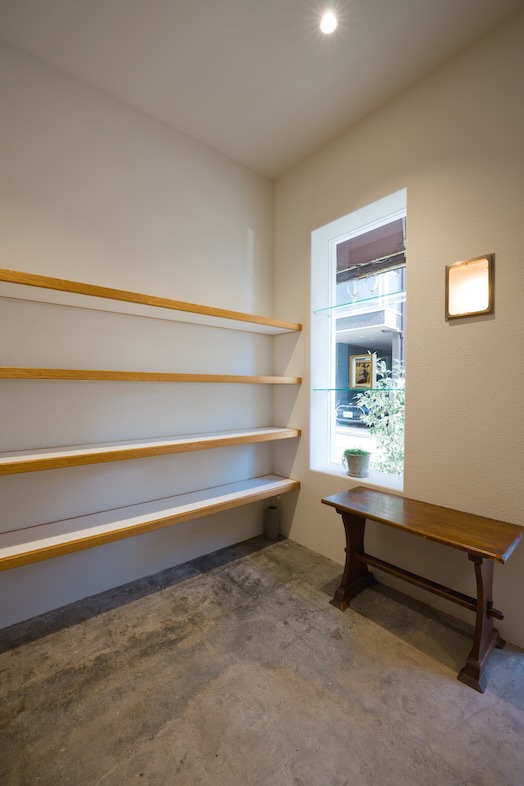 Tea for You｜ディスプレイ棚を活用したワンカットも可能