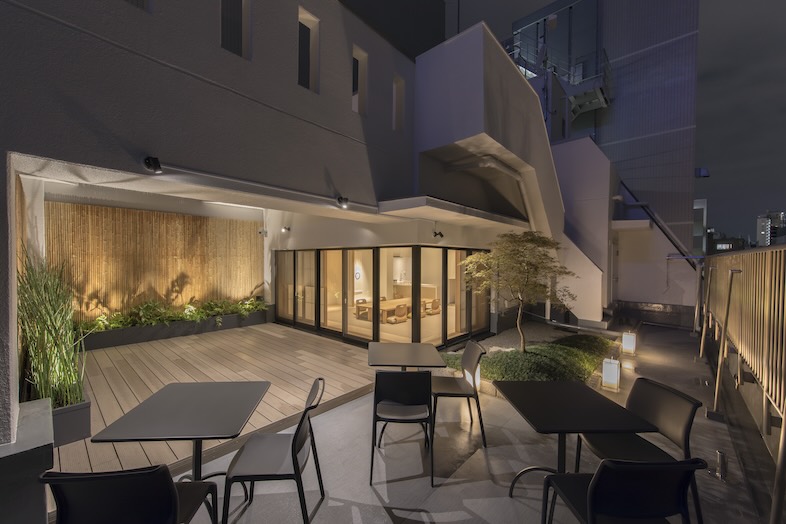 INBOUND LEAGUE｜【8F/Terrace】夜の撮影イメージ