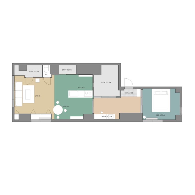 MYTONE STUDIO｜平面図