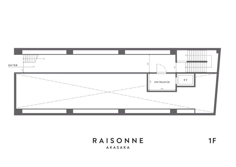 RAISONNE AKASAKA｜【図面】1F