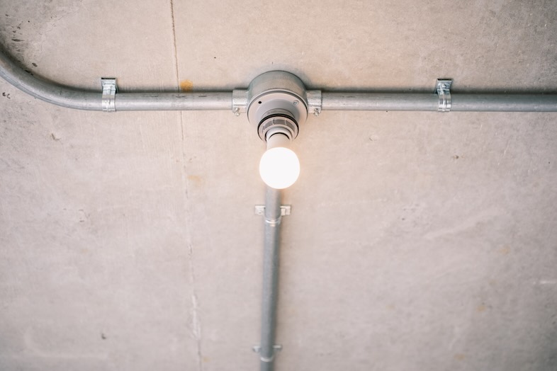 unbox okuōme｜【Bathroom】温かみのある照明