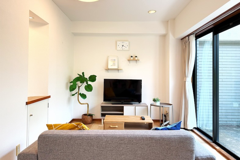 上野毛マンション / 高商スタジオ｜【001号室】ウッドを基調としたナチュラルな空間